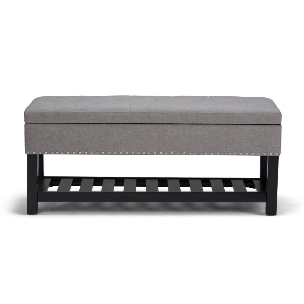 Lomond Ottoman Bench in Linen