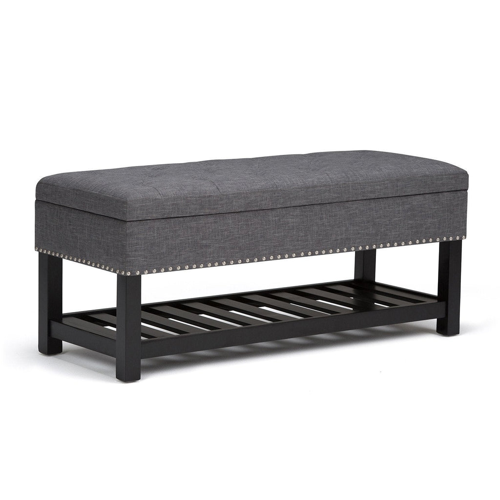 Lomond Ottoman Bench in Vegan Leather