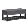 Lomond Ottoman Bench in Vegan Leather