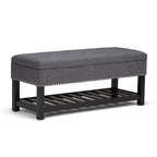Lomond Ottoman Bench in Vegan Leather