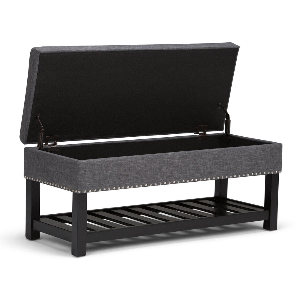 Lomond Ottoman Bench in Vegan Leather