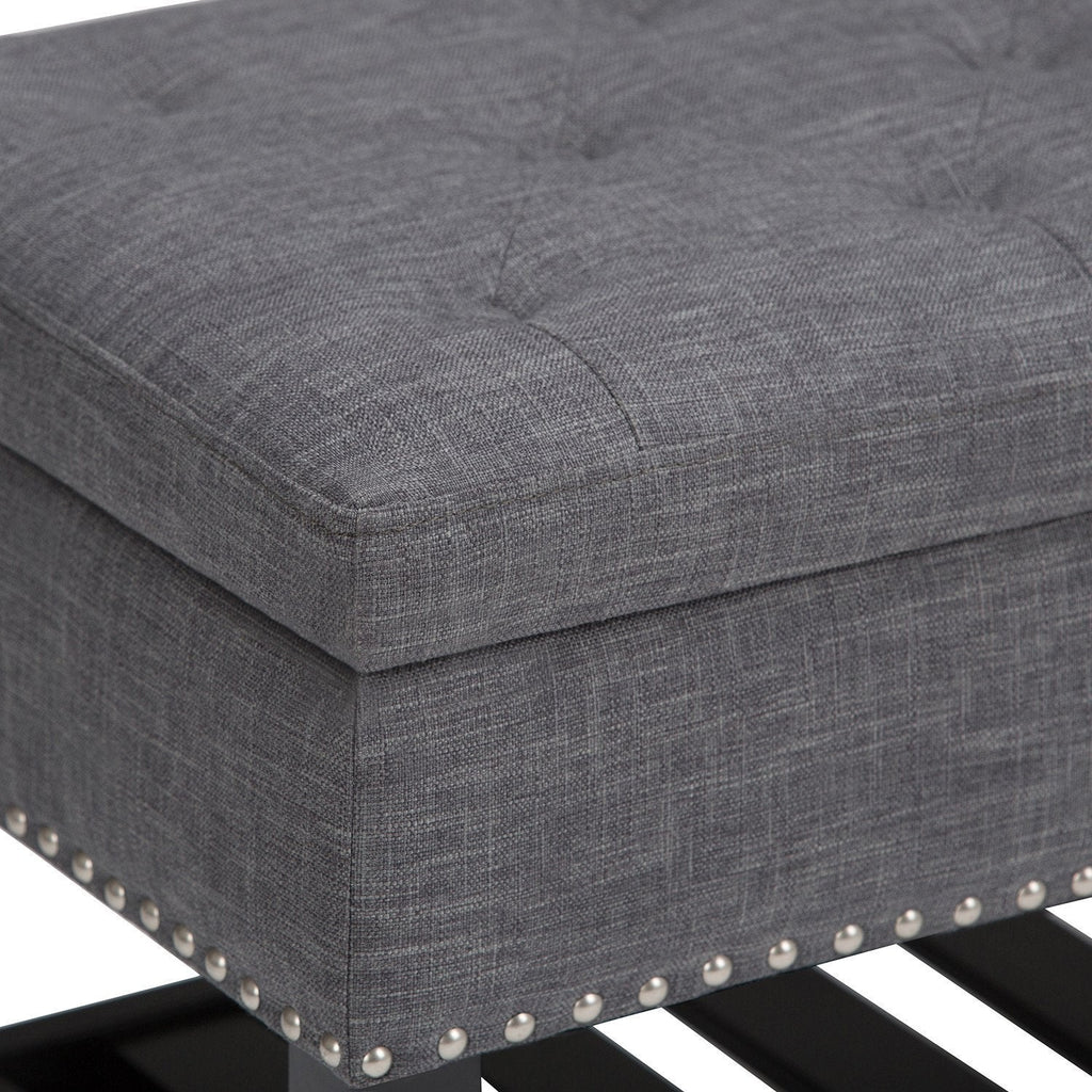 Lomond Ottoman Bench in Vegan Leather