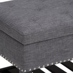 Lomond Ottoman Bench in Vegan Leather