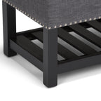 Lomond Ottoman Bench in Vegan Leather