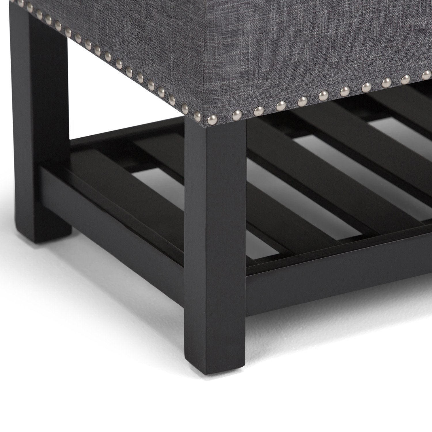 Lomond Ottoman Bench in Vegan Leather