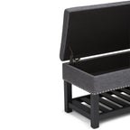 Lomond Ottoman Bench in Vegan Leather