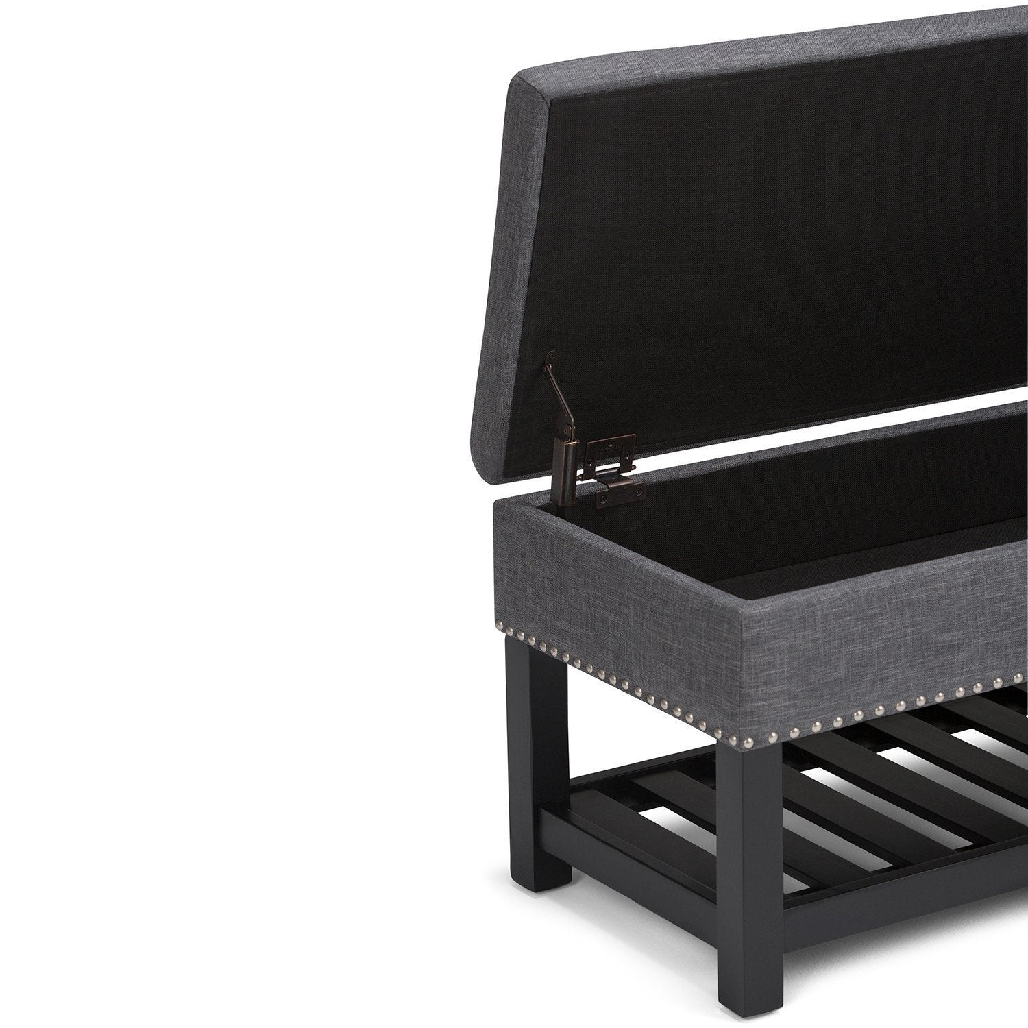 Lomond Ottoman Bench in Vegan Leather