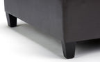 Harrison Coffee Table Ottoman in Vegan Leather