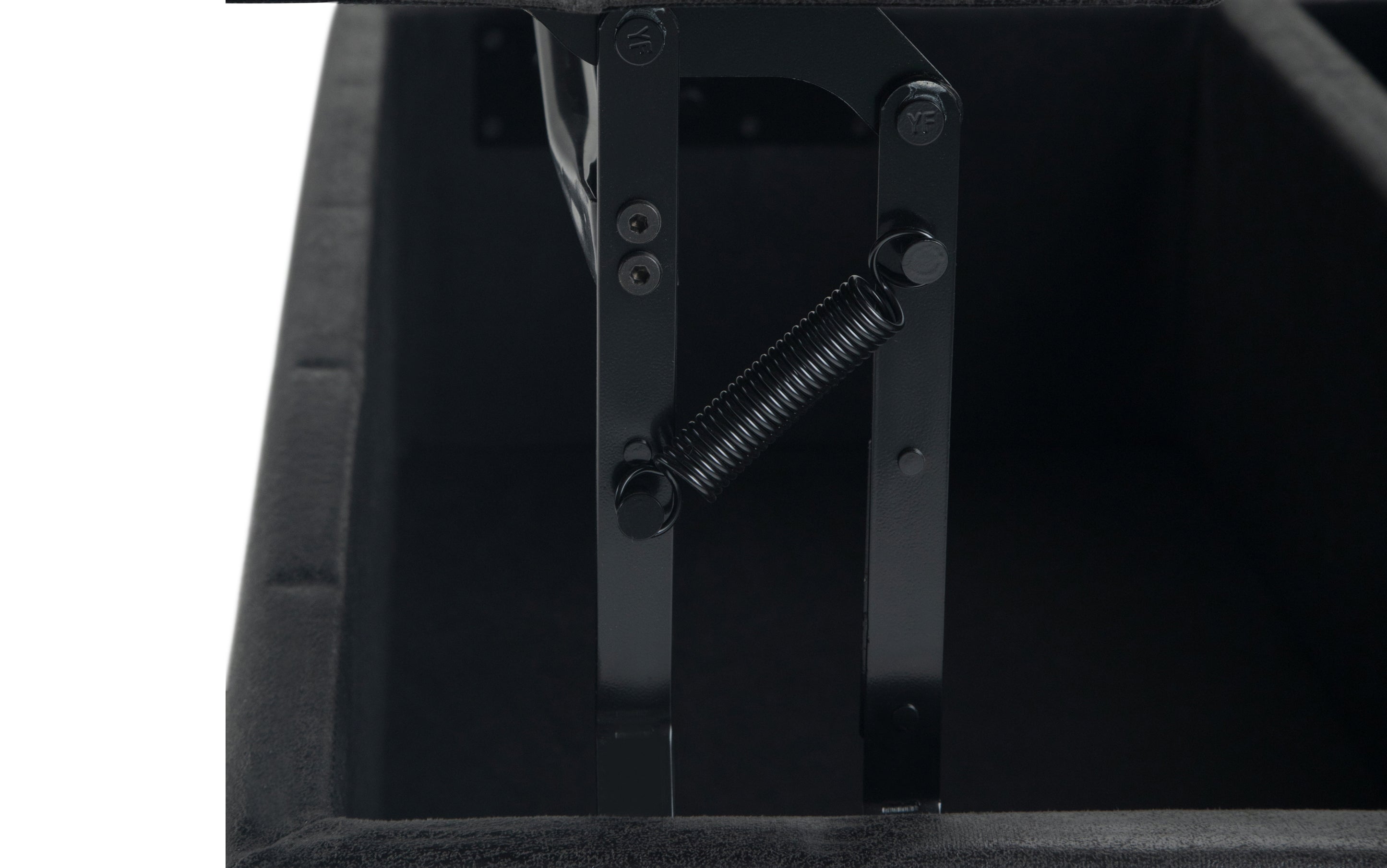 Harrison Coffee Table Ottoman in Distressed Vegan Leather