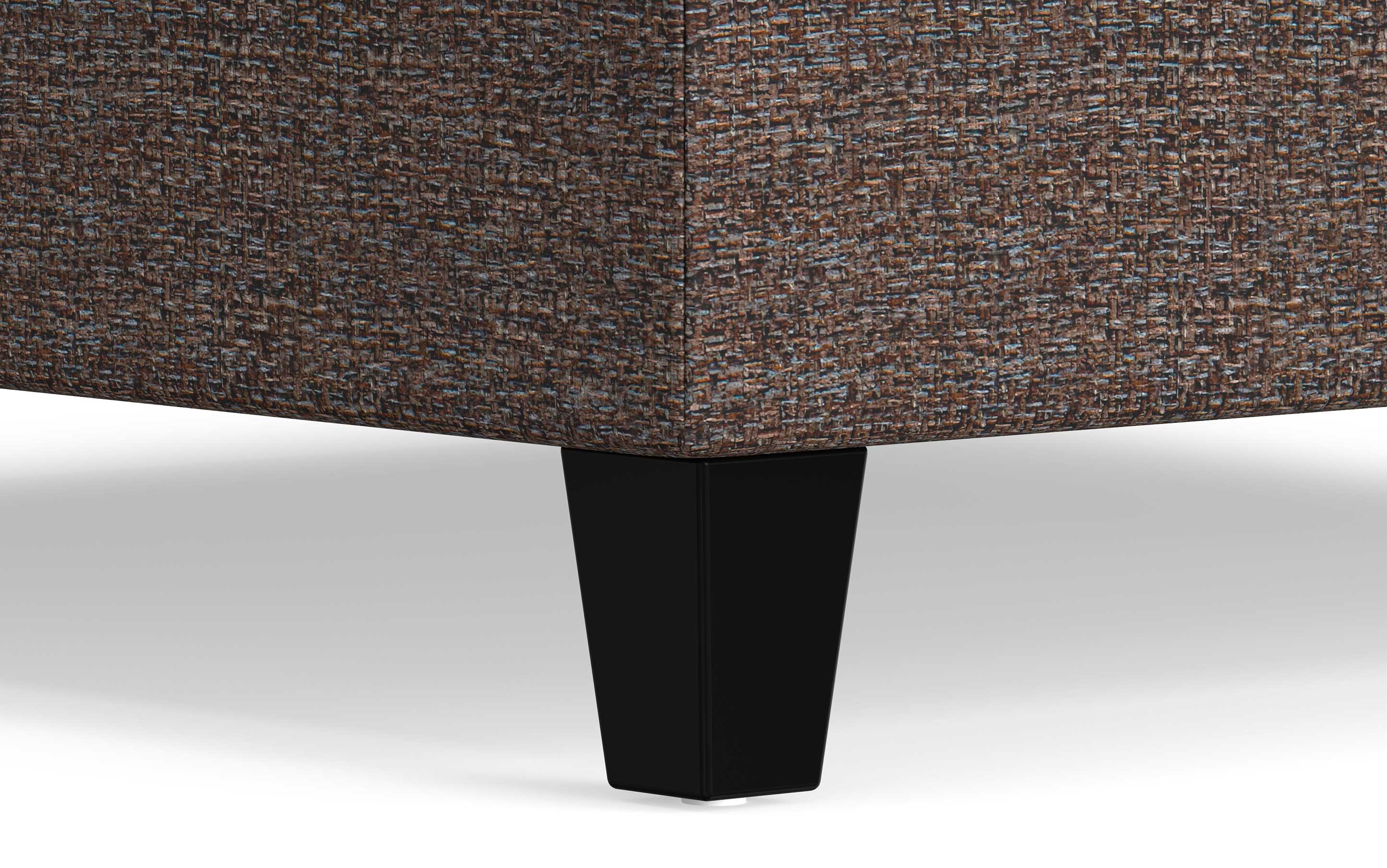 Harrison Coffee Table Ottoman in Tweed