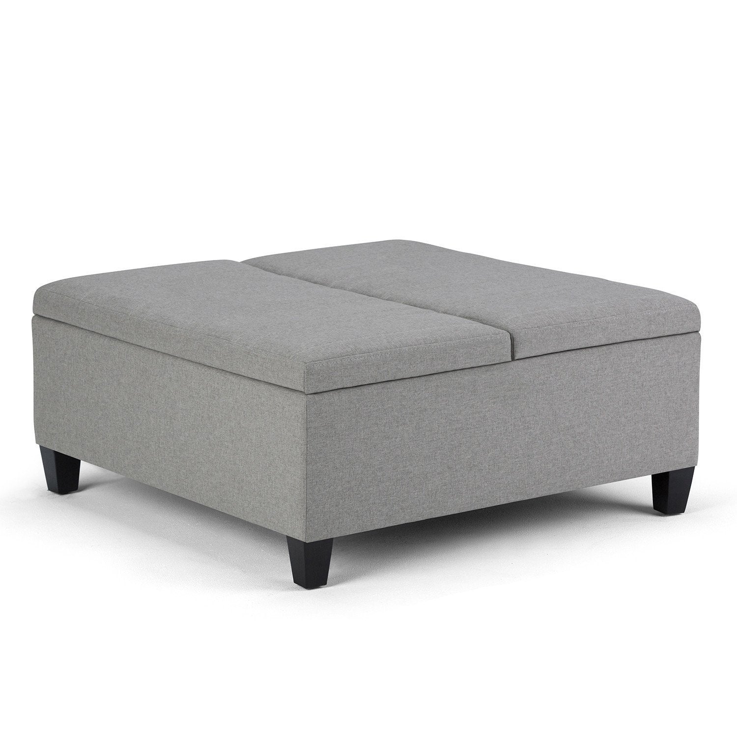 Ellis Table Ottoman in Dove Grey