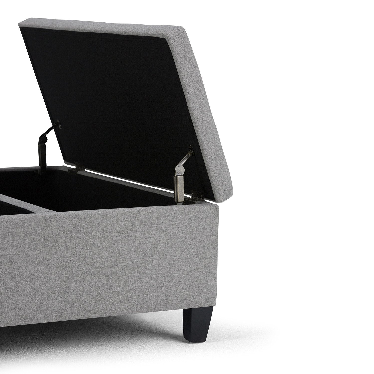 Ellis Table Ottoman in Dove Grey