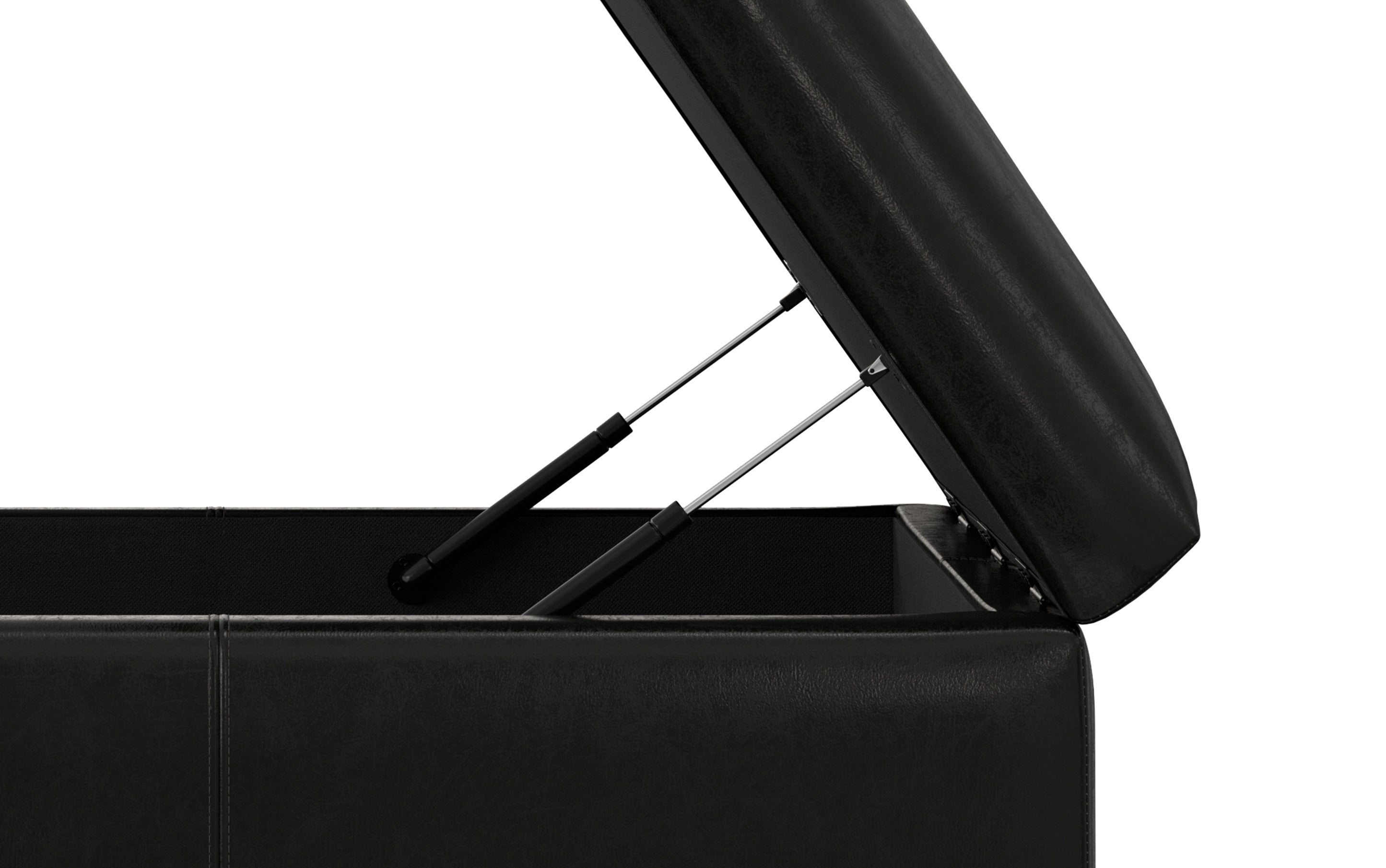 Gabbie Square Coffee Table Storage Ottoman