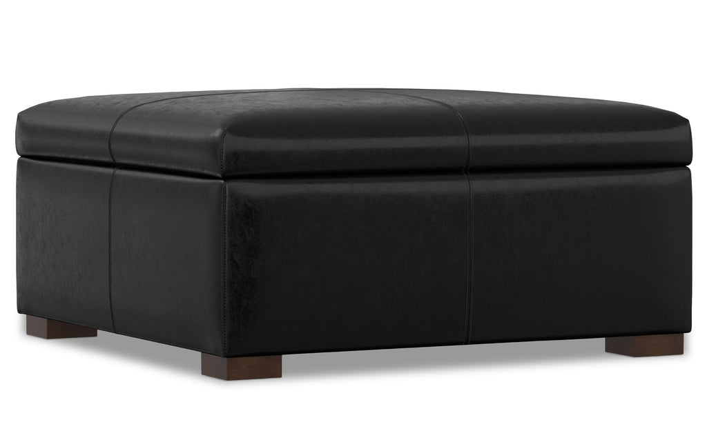 Gabbie Square Coffee Table Storage Ottoman