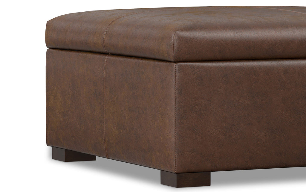 Gabbie Square Coffee Table Storage Ottoman