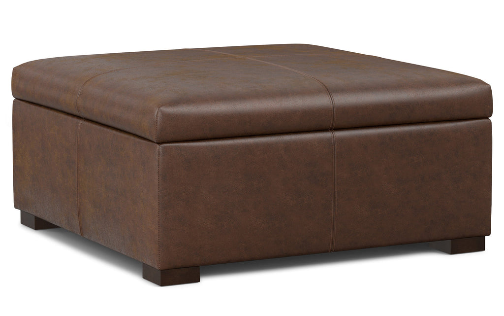 Gabbie Square Coffee Table Storage Ottoman