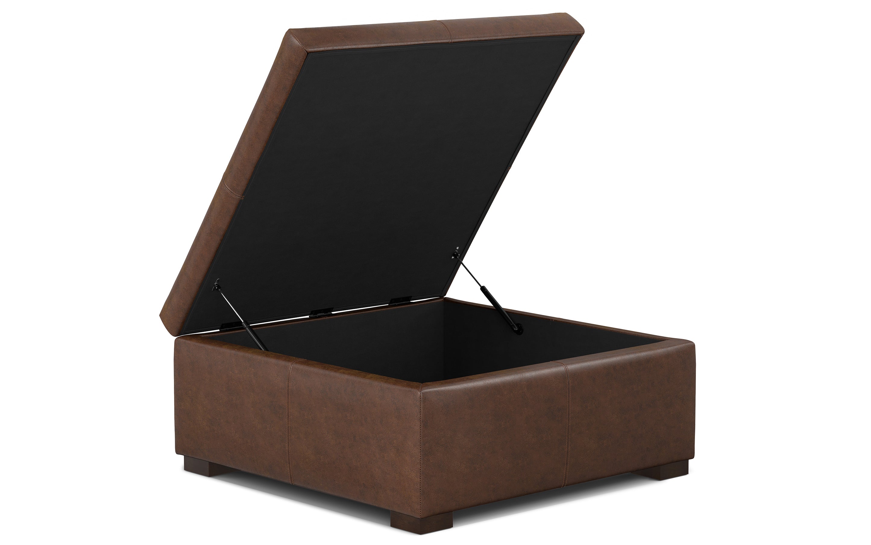 Gabbie Square Coffee Table Storage Ottoman