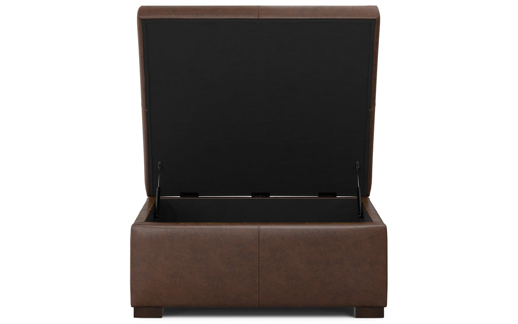 Gabbie Square Coffee Table Storage Ottoman