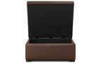 Gabbie Square Coffee Table Storage Ottoman