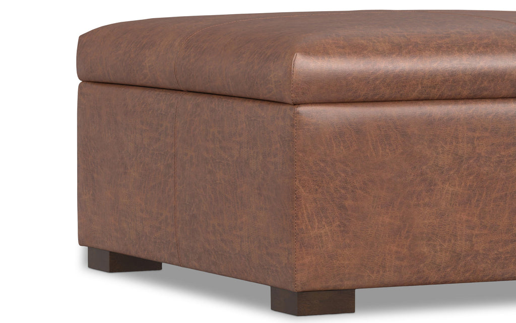 Gabbie Square Coffee Table Storage Ottoman