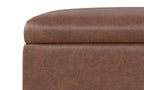 Gabbie Square Coffee Table Storage Ottoman