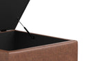 Gabbie Square Coffee Table Storage Ottoman