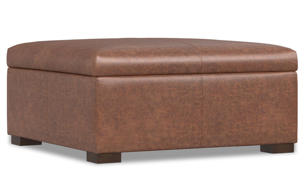 Gabbie Square Coffee Table Storage Ottoman