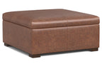 Gabbie Square Coffee Table Storage Ottoman