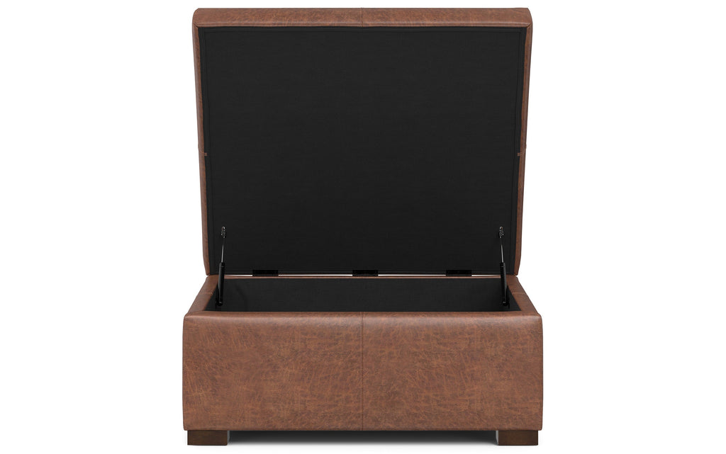 Gabbie Square Coffee Table Storage Ottoman