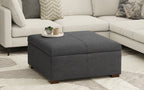 Gabbie Square Coffee Table Storage Ottoman