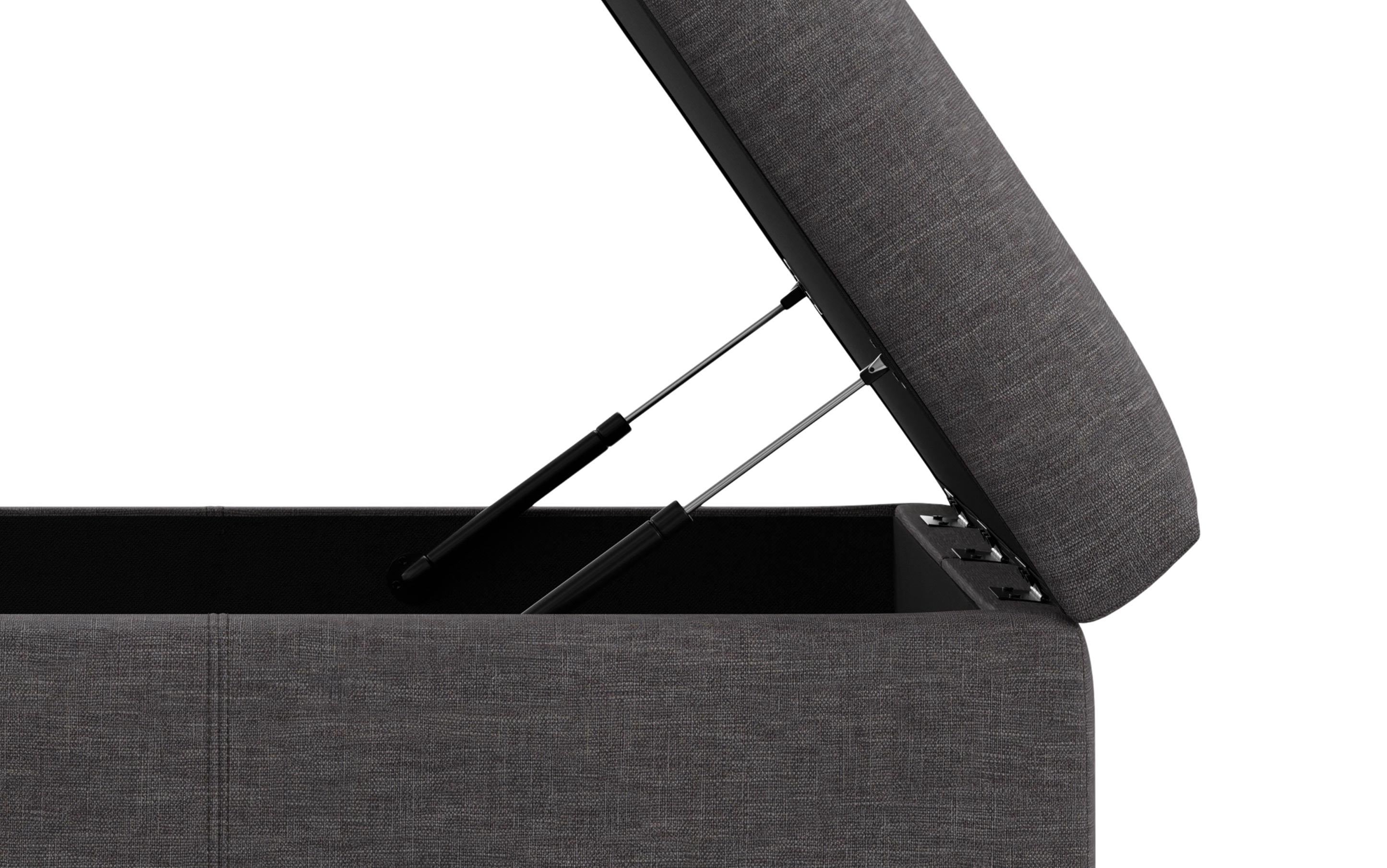 Gabbie Square Coffee Table Storage Ottoman