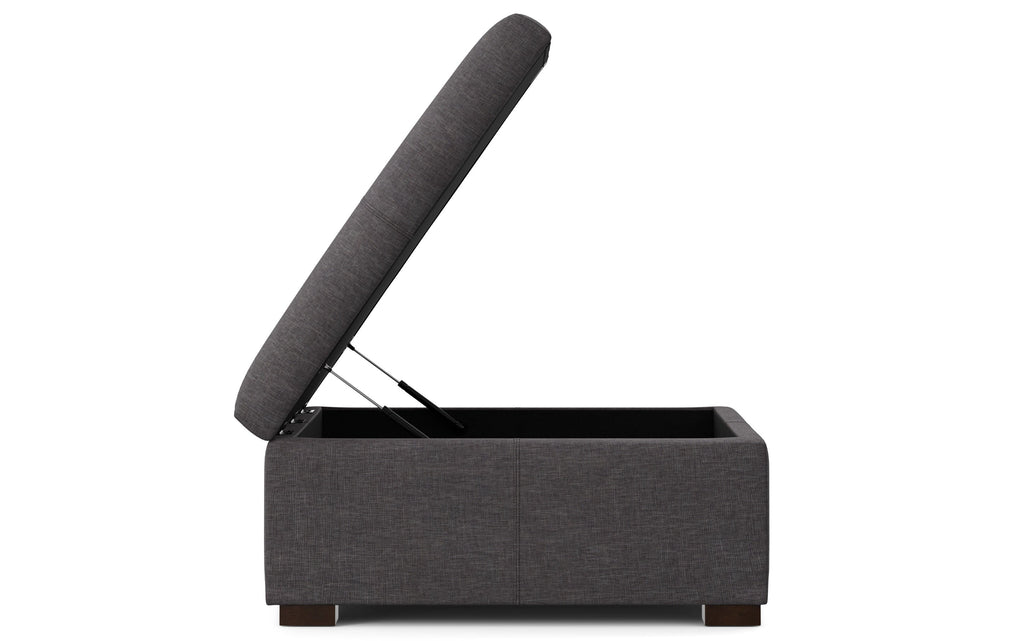 Gabbie Square Coffee Table Storage Ottoman