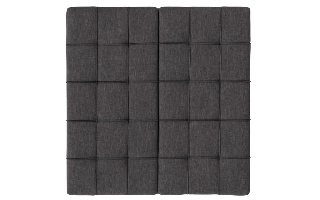 Laura Lift Top Storage Ottoman in Linen