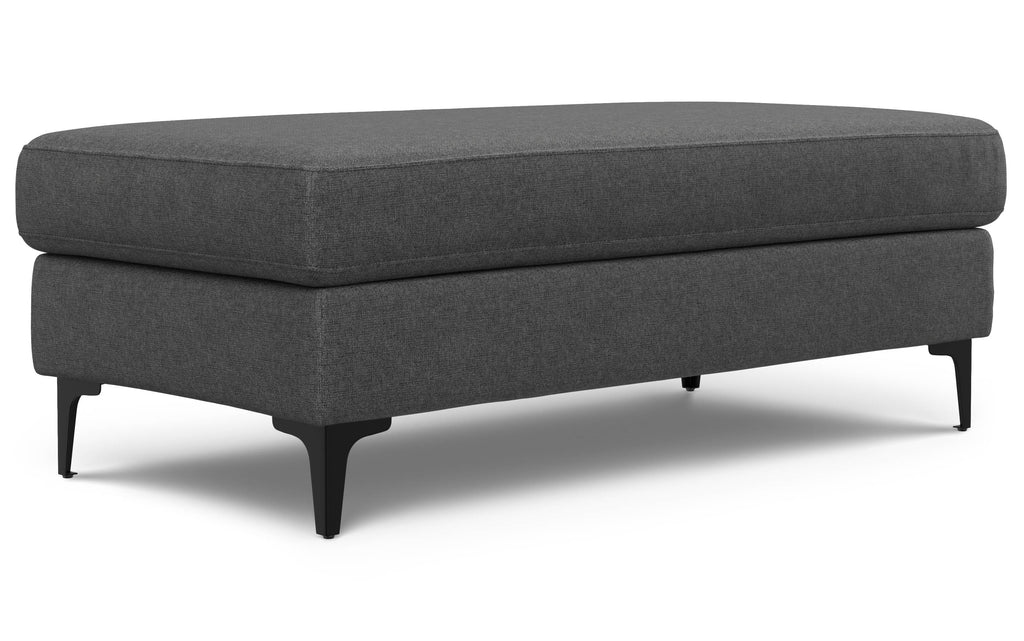 Ava Mid Century Ottoman Bench