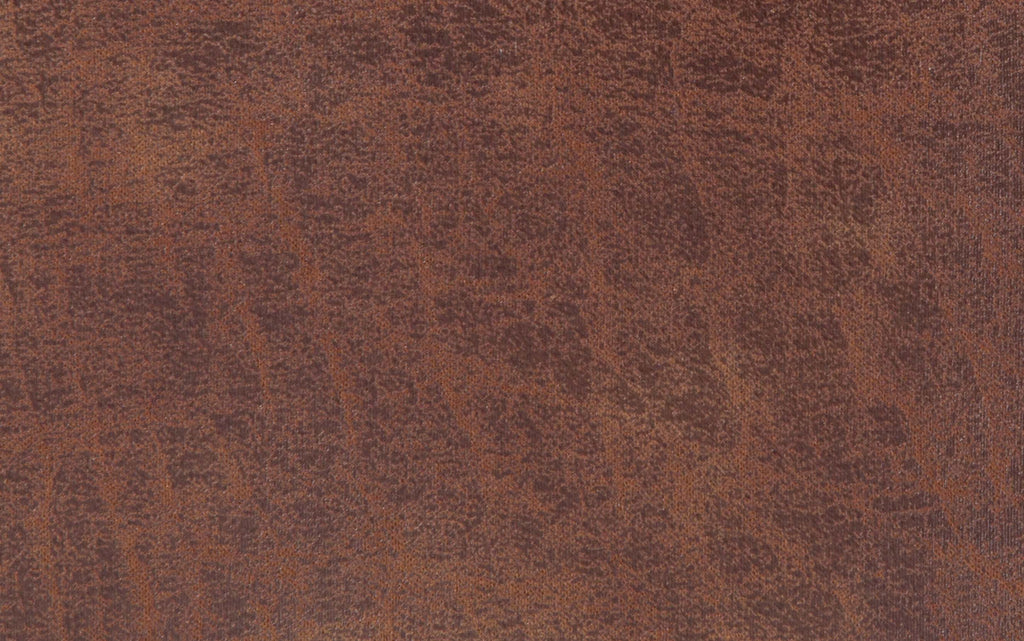 Carlson Ottoman Bench in Distressed Saddle Brown