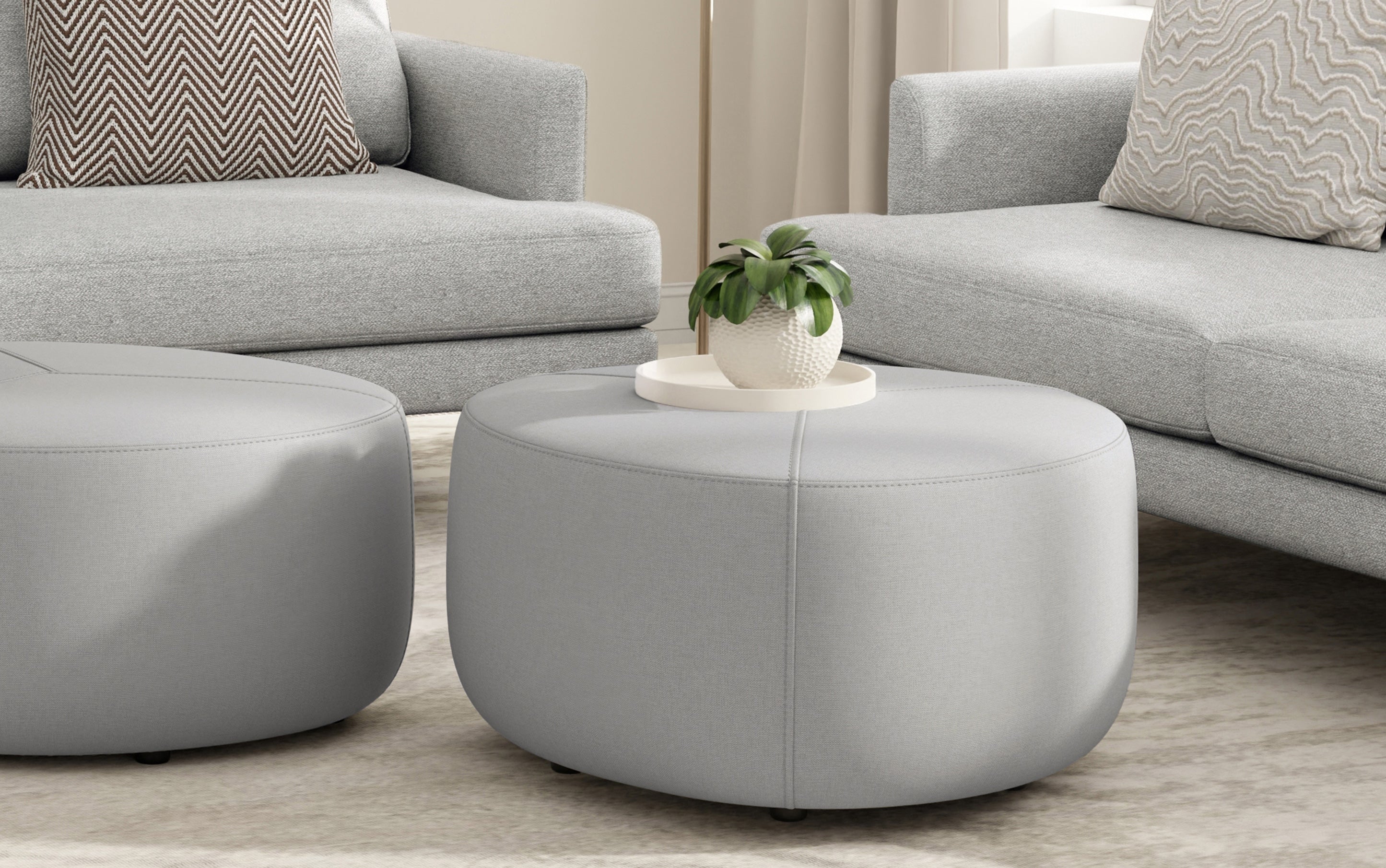 Moore Large Ottoman