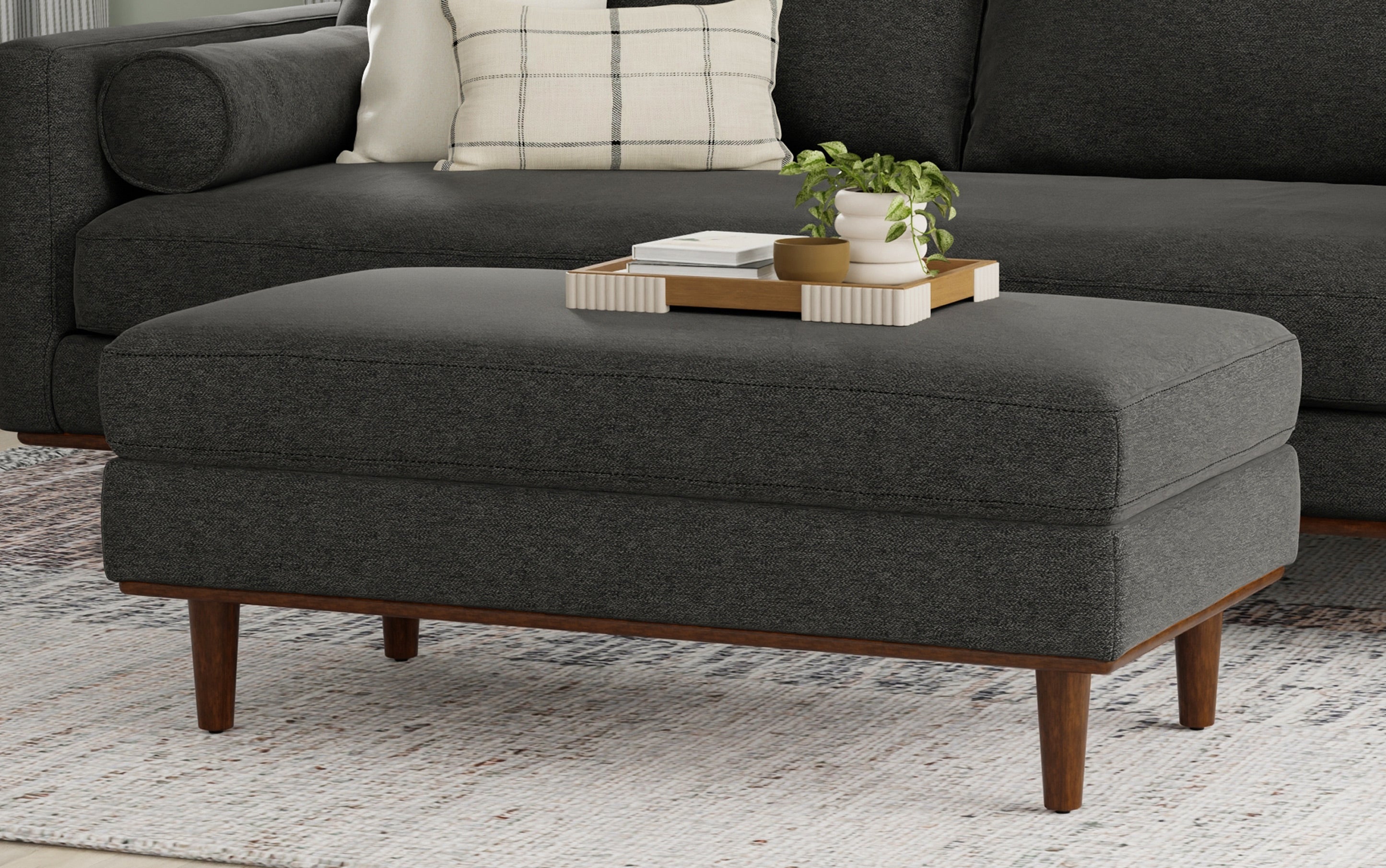 Morrison Large Rectangular Ottoman