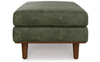 Morrison Large Rectangular Ottoman in Genuine Leather