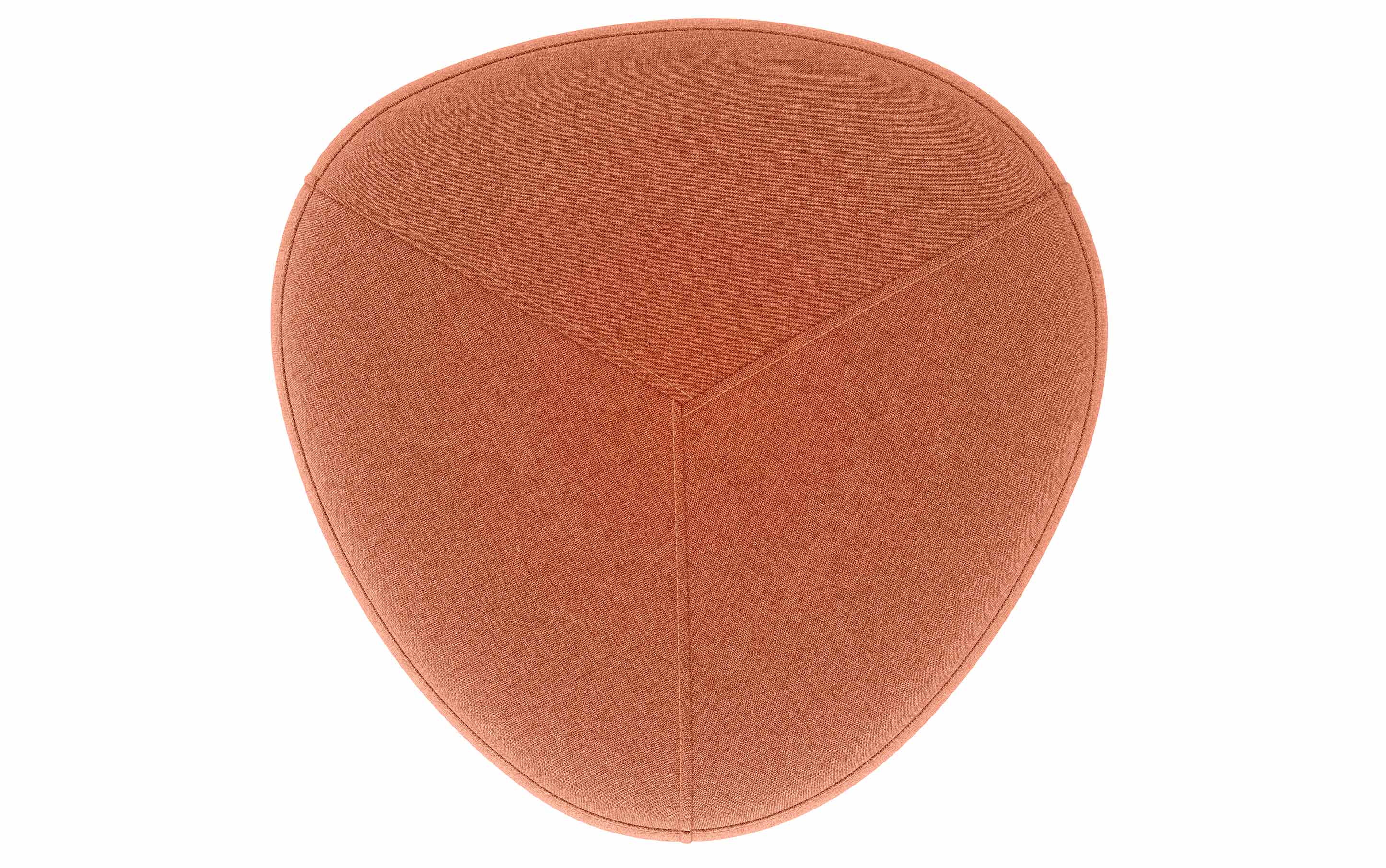 Moore Small Ottoman in Linen