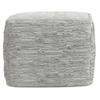 Fredrik Pouf in Genuine Leather