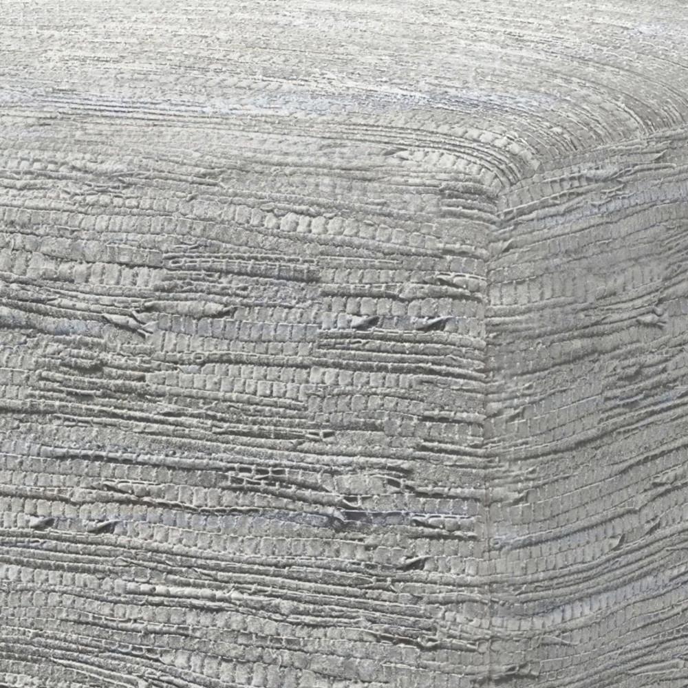 Fredrik Pouf in Genuine Leather