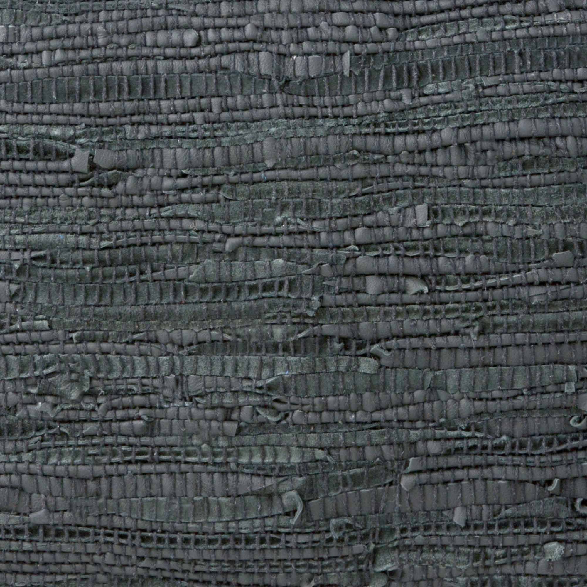 Fredrik Pouf in Genuine Leather