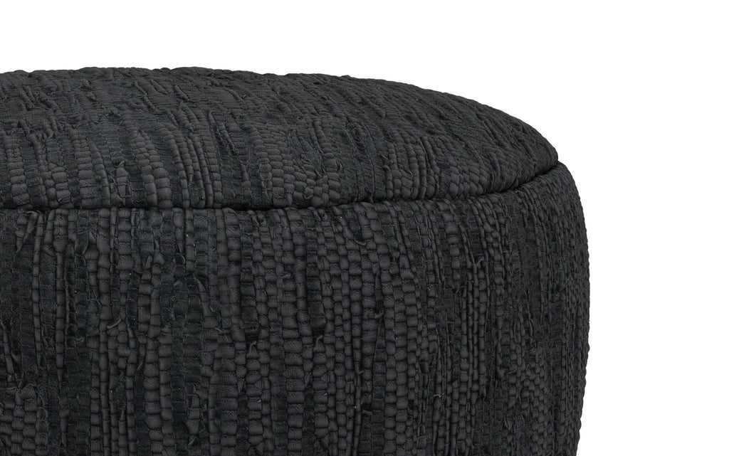 Fredrik 30 inch Round Pouf
