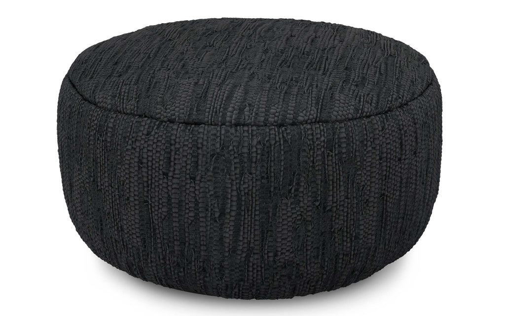 Fredrik 30 inch Round Pouf