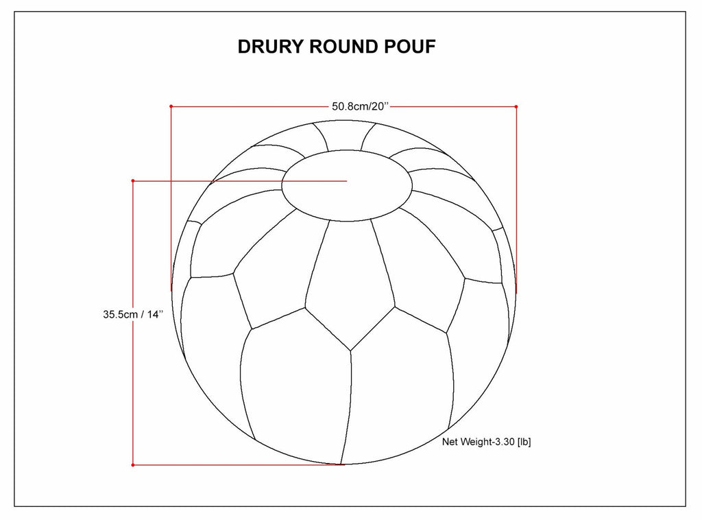 Drury Pouf