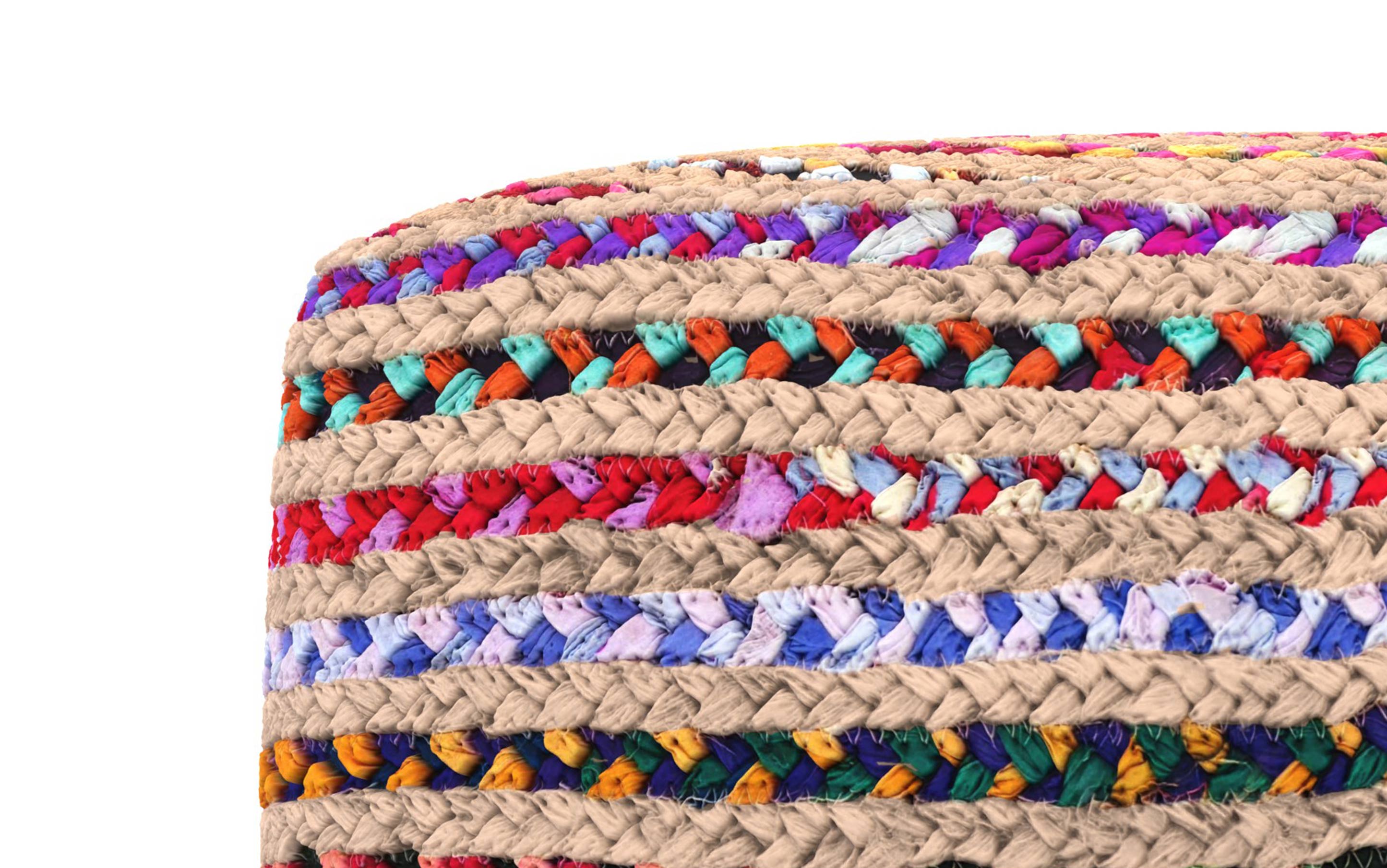 Margo 20 inch Square Pouf