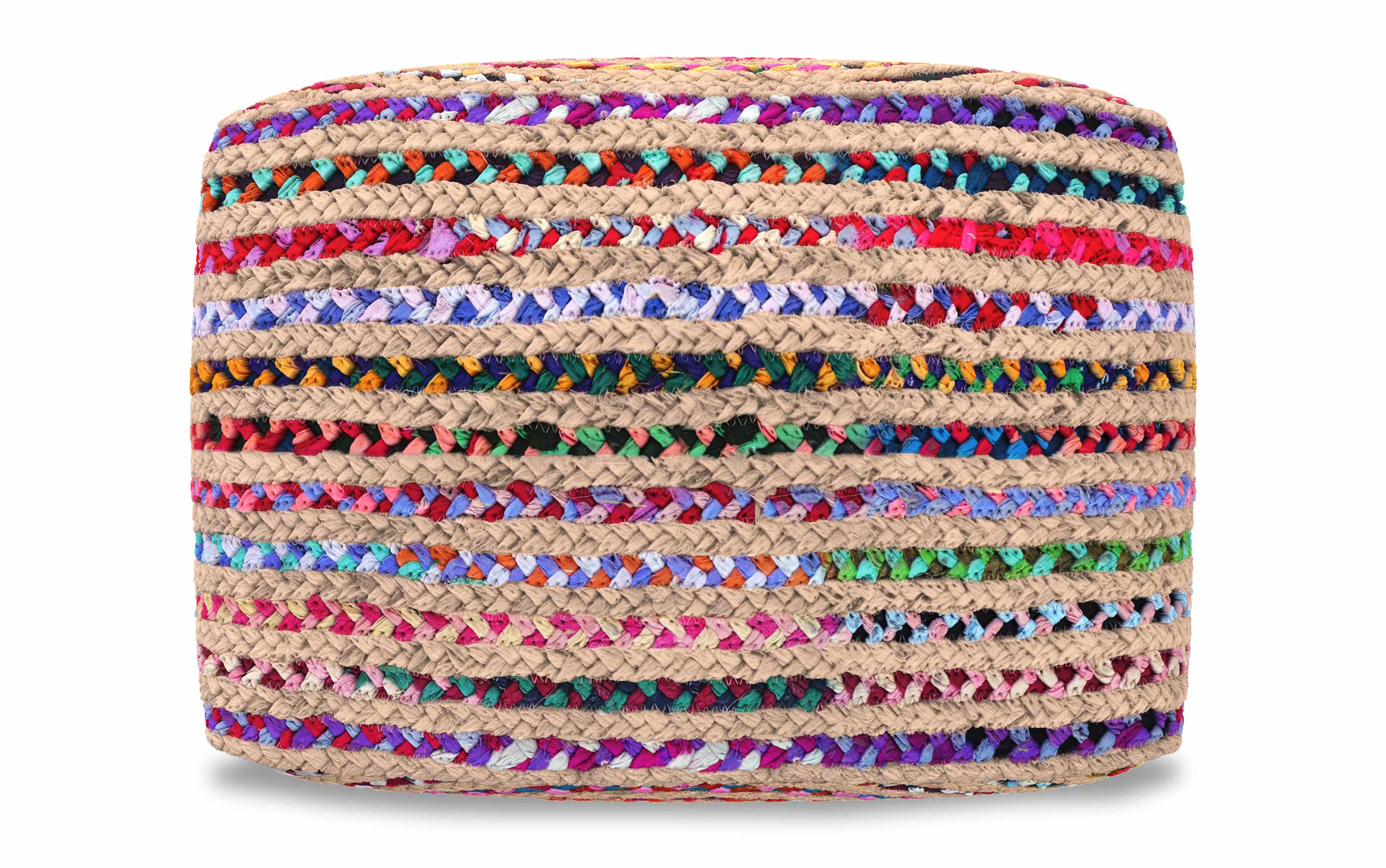 Margo 20 inch Square Pouf