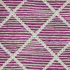 Cowan Pouf in Magenta and Natural