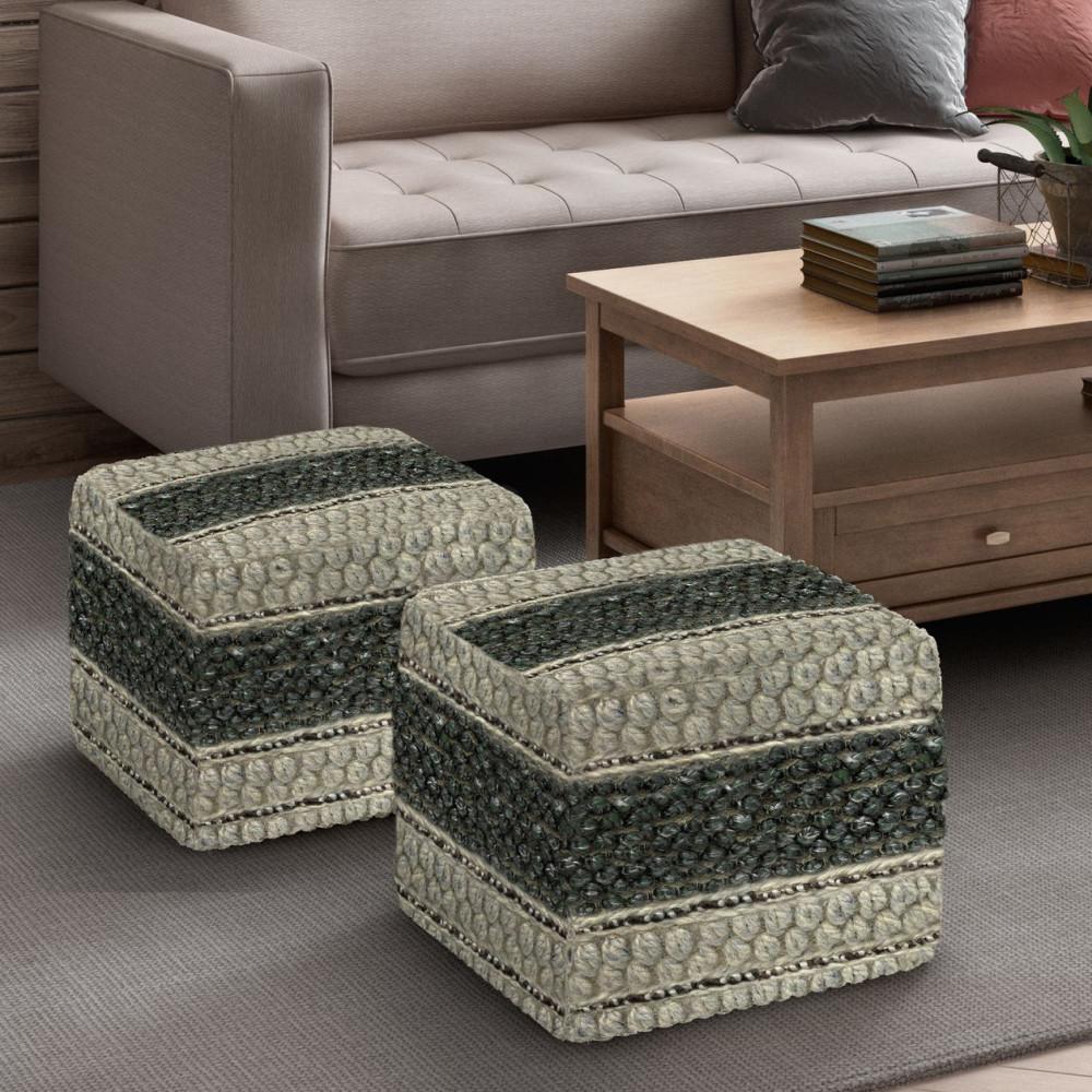 Grady Square Pouf