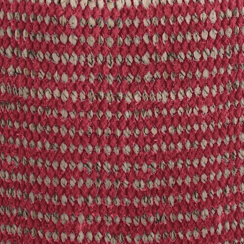 Larissa Pouf in Natural and Maroon